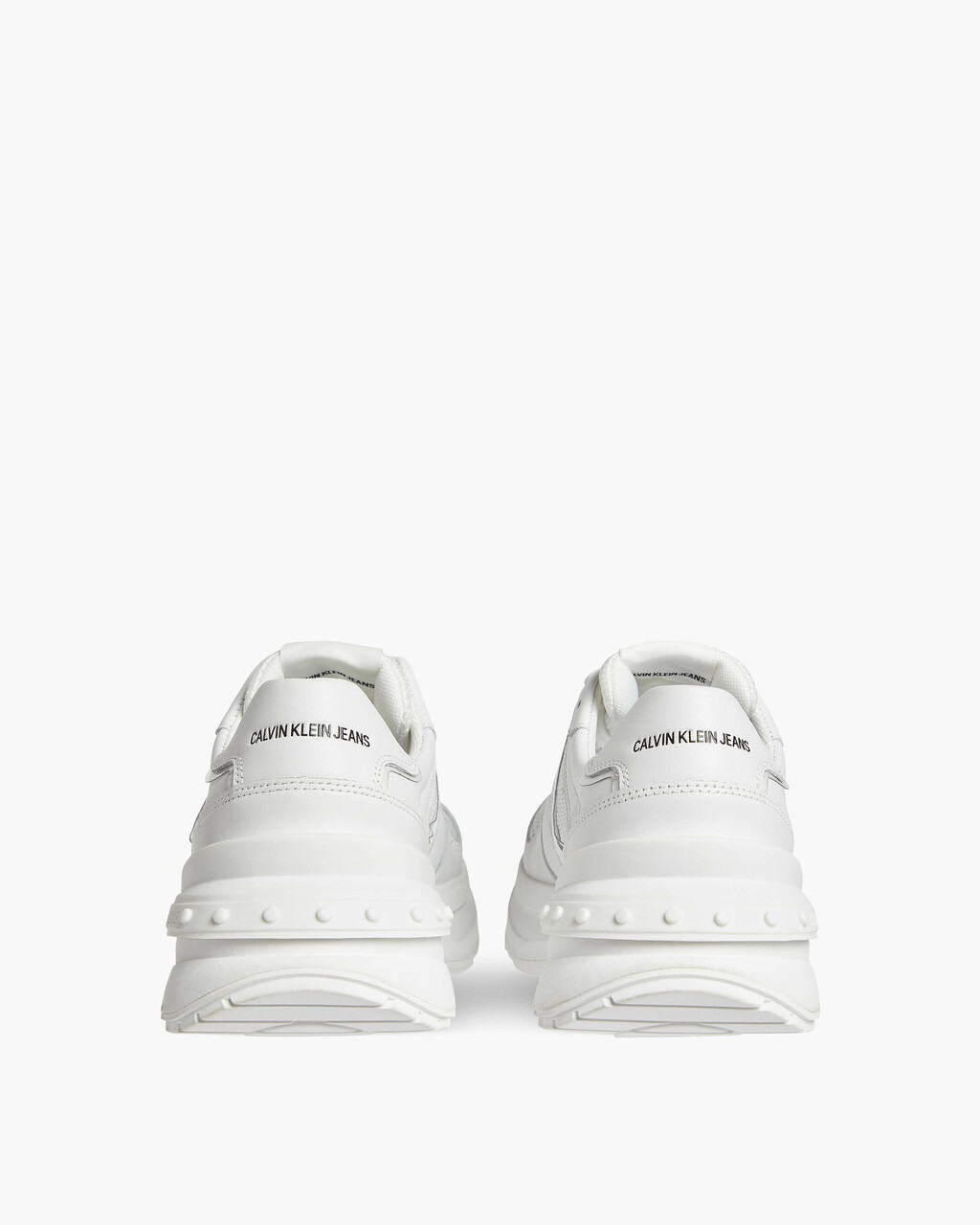 RUNNER LACE UP SNEAKERS, Triple White, hi-res