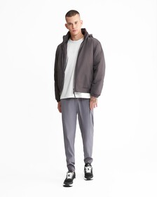 Cotton Terry Logo Sweatshirt, VAPOROUS GRAY, hi-res