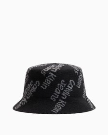 All Over Logo Bucket, BLACK, hi-res