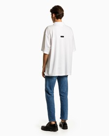 UNISEX LOGO POLO, Bright White, hi-res