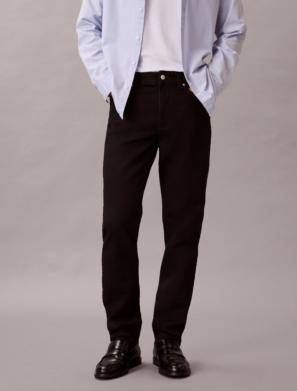 Slim Taper Classic Jeans, CLASSIC BLUE BLACK, hi-res