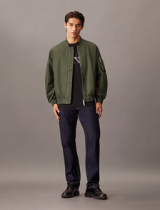 UV Protect Lightweight Bomber Jacket, Deep Depths, hi-res