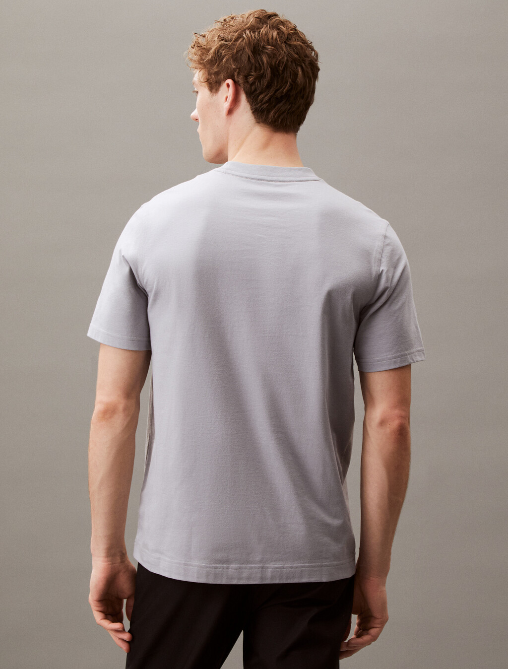 Essential Logo Short Sleeve Tee, Sleet, hi-res