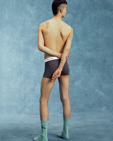MODERN COTTON THIS IS LOVE TRUNKS, Forged Iron, hi-res