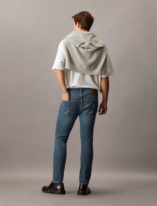 37.5 Bi-Stretch Modern Taper Jeans, Denim Dark, hi-res