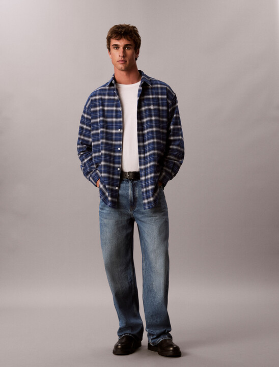 Oversized Plaid Shirt