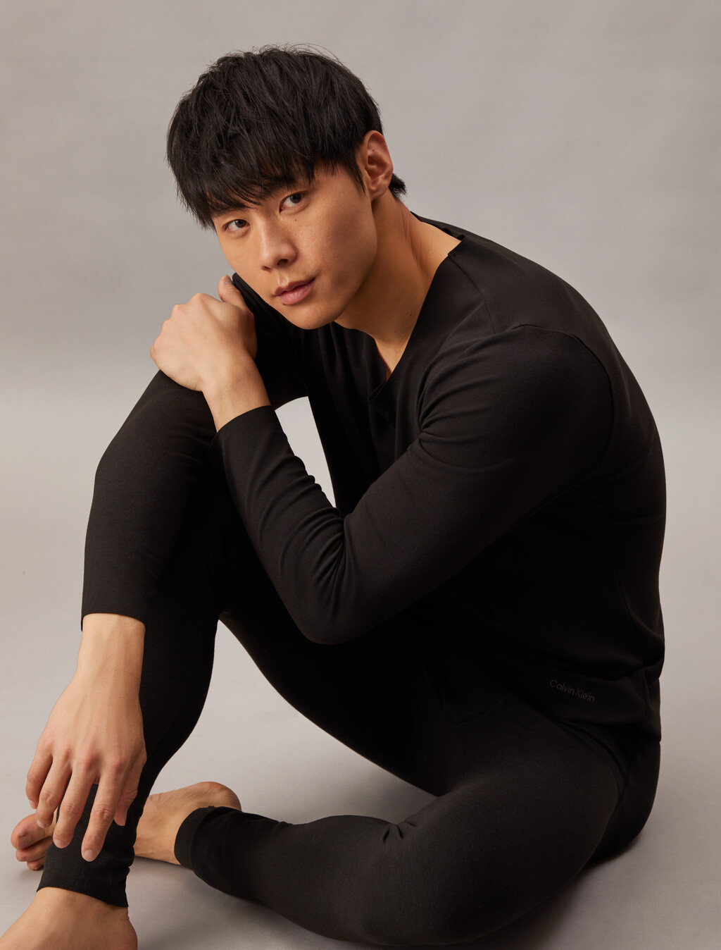 Warm Long John, Black, hi-res