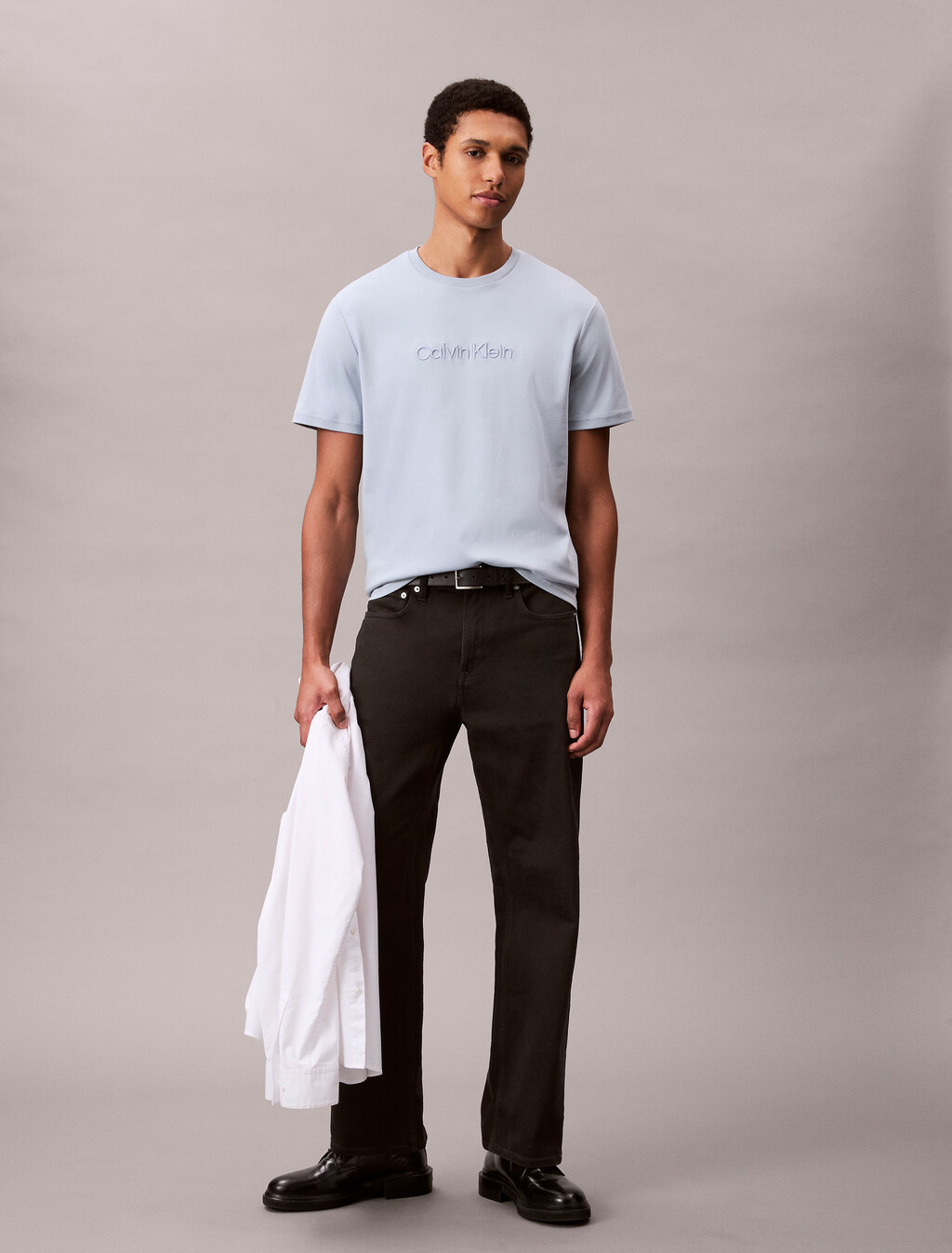 Classic Fit Logo Tee, Peace Blue, hi-res