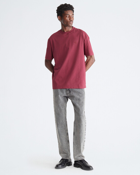 Calvin Logo Crew Neck Tee