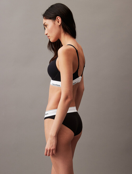 Icon Cotton Push Up Plunge Bra