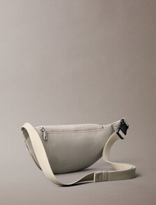 Monogram Jacquard Waist Bag, Caribou/Weathered Teak, hi-res