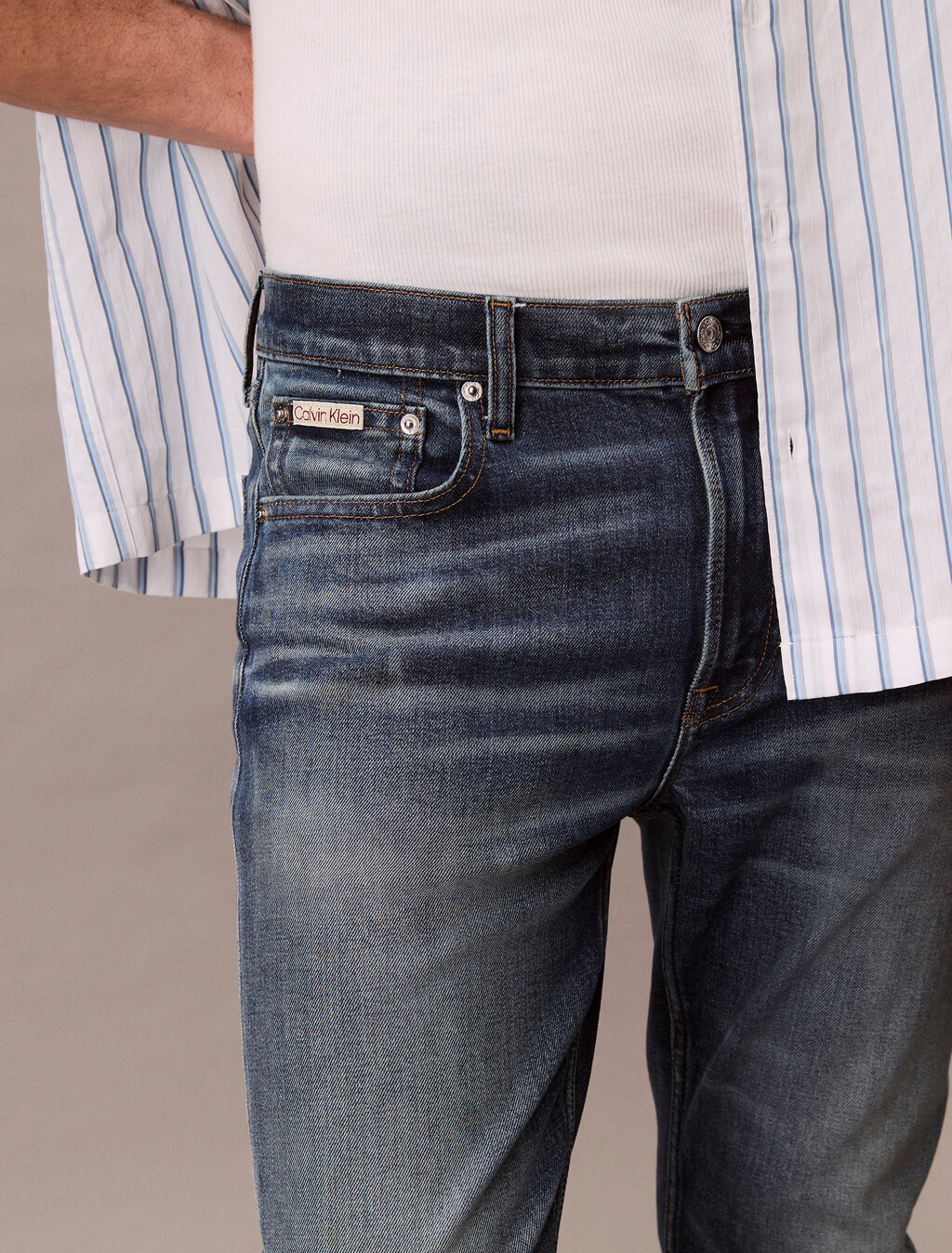 37.5 Slim Taper Jeans, BLUE AQUARIUS, hi-res