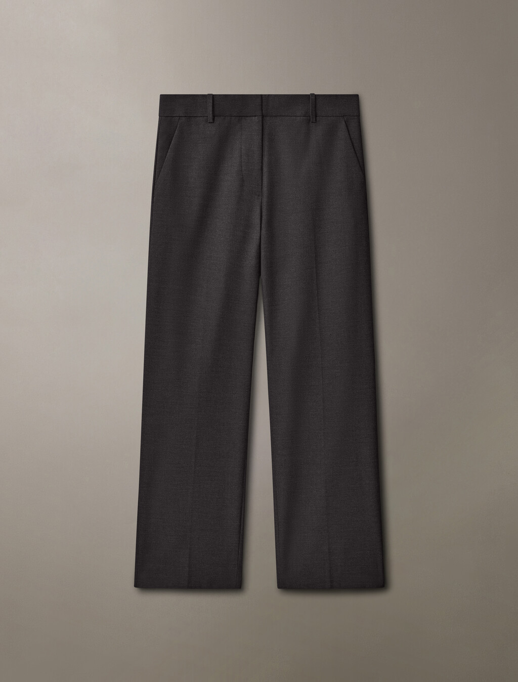 Refined Stretch Trousers, Endless Gray Melange, hi-res