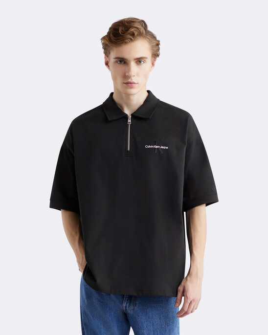 black polo shirt xxxl