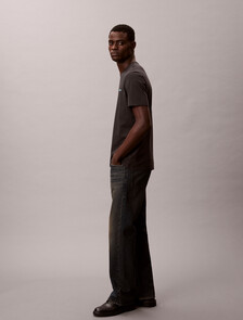 Geo Graphic Print Tee, Pirate Black, hi-res