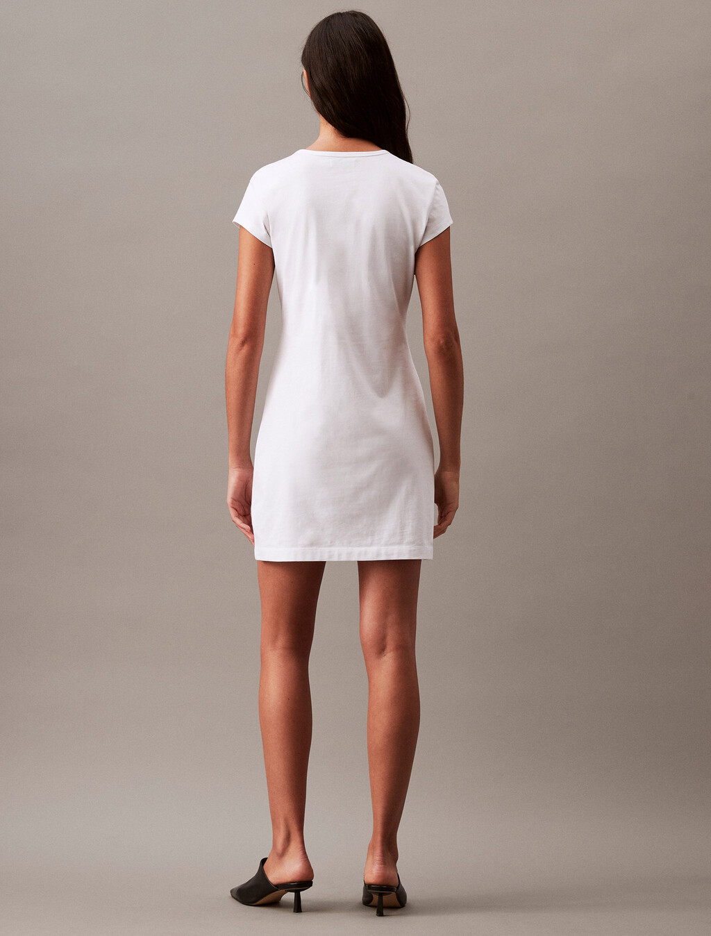 Archive Logo Baby T-shirt Dress, Brilliant White, hi-res