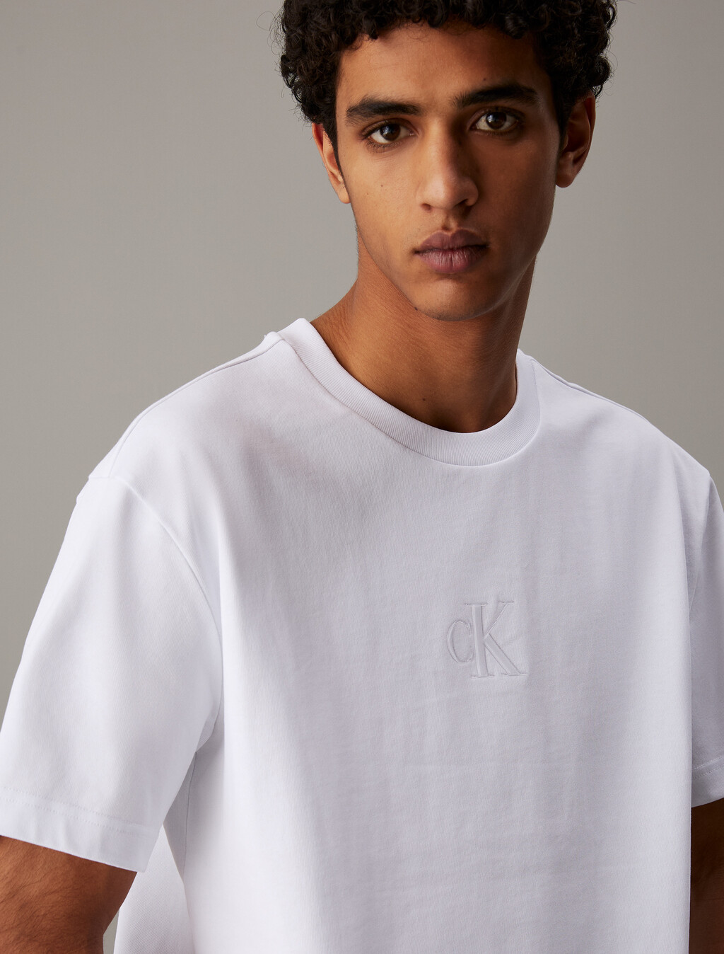 Relaxed Gloss Logo T-shirt, Brilliant White, hi-res