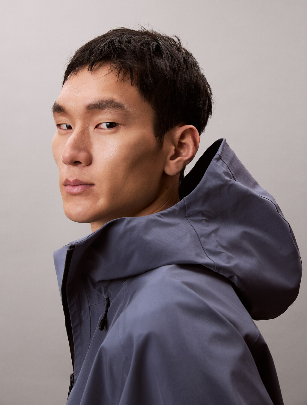 Lunar New Year Hooded Shell Jacket, Navy Fleet, hi-res