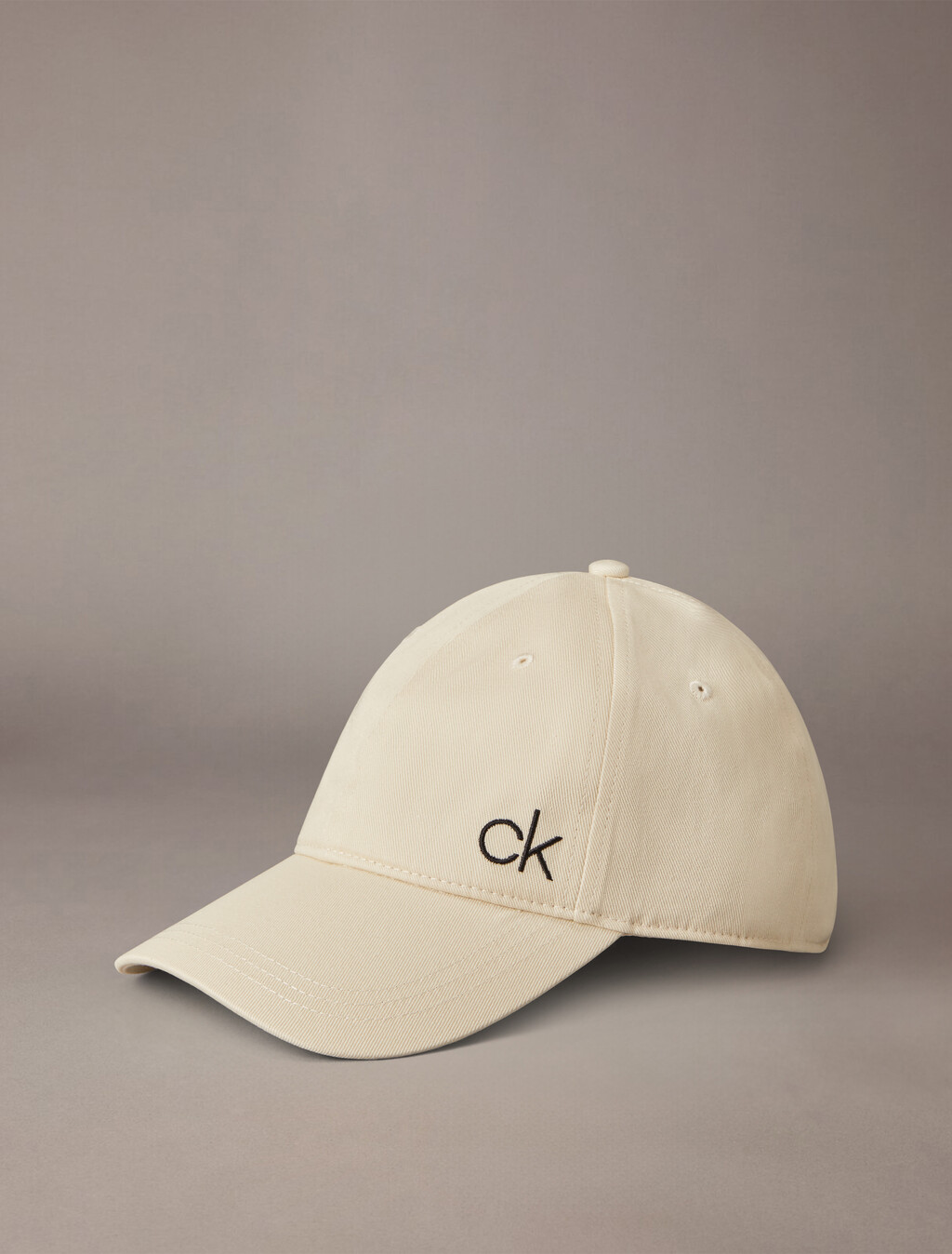 Cotton Twill Cap, Bone White, hi-res