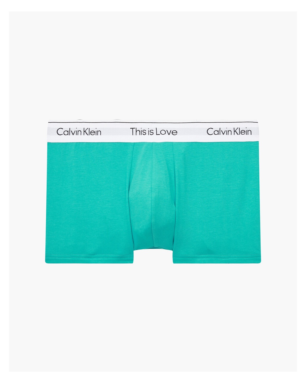 MODERN COTTON THIS IS LOVE TRUNKS, Island Turquoise, hi-res