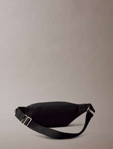Micro Pebble Waist Bag, Black, hi-res