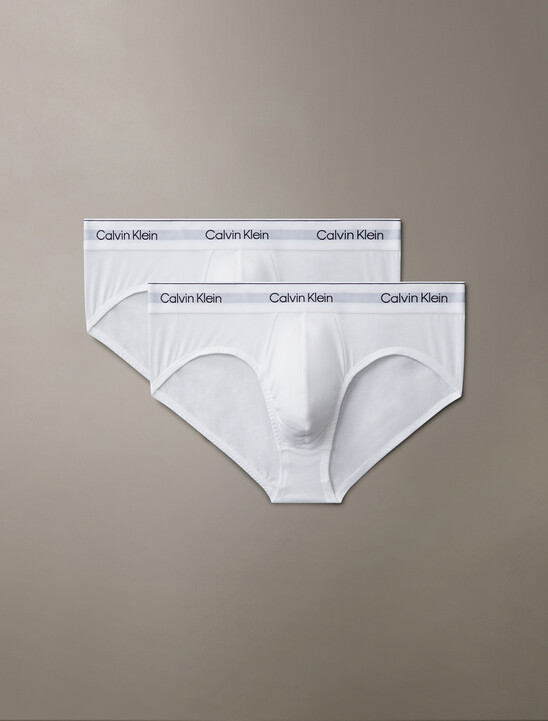 2 Pack Icon Cotton Stretch Hipster Briefs