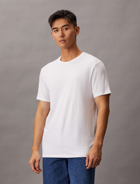 Stretch Cotton Slim Tee