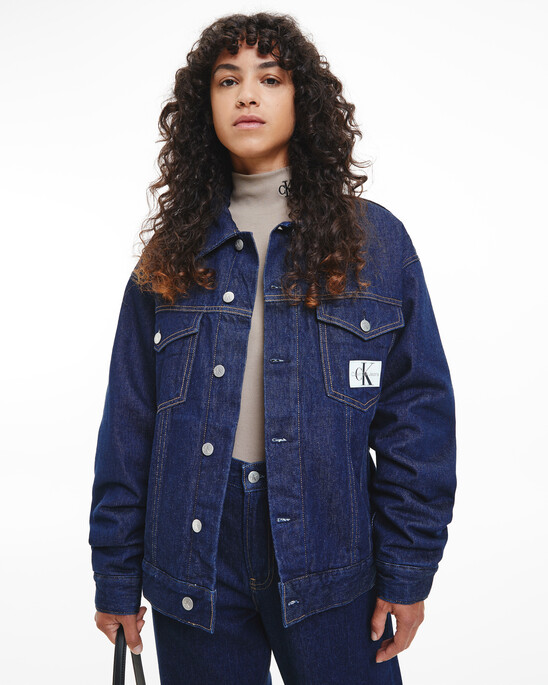 Unisex Padded Denim Jacket