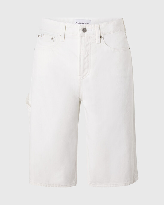 Relaxed Denim Carpenter Shorts