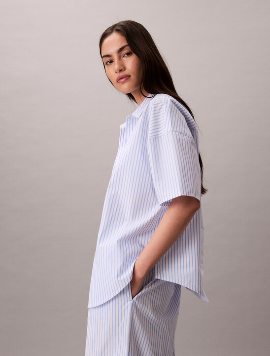 Cotton Poplin Pyjama Pants