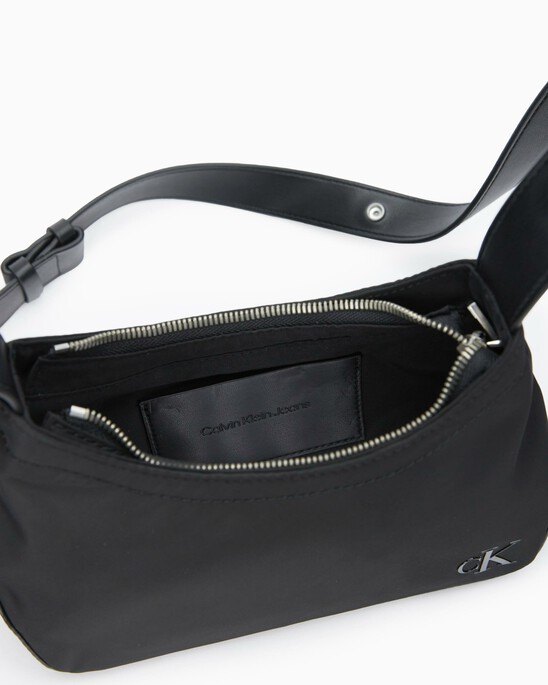 Sculpted Mix Round Shoulder Bag