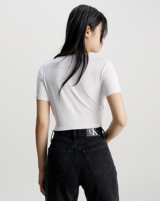 Cropped Twisted T-Shirt