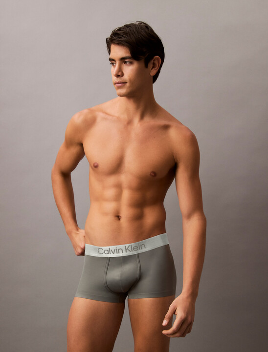 Brushed Microfiber Stretch Low Rise Trunk