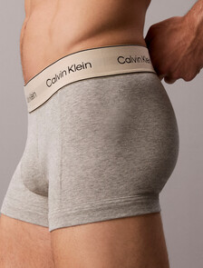 3 Pack Trunks - Heritage Cotton Stretch, Black/Grey Heather/Breezy Blue, hi-res