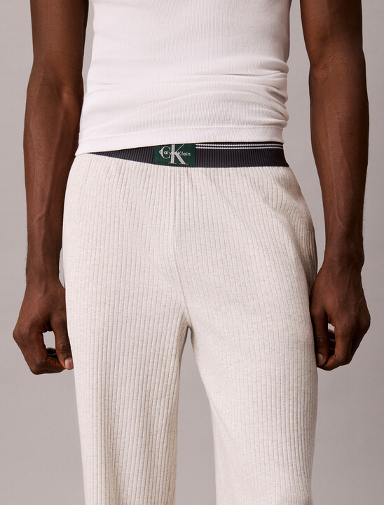 Archive Logo Ribbed Pyjama Pants