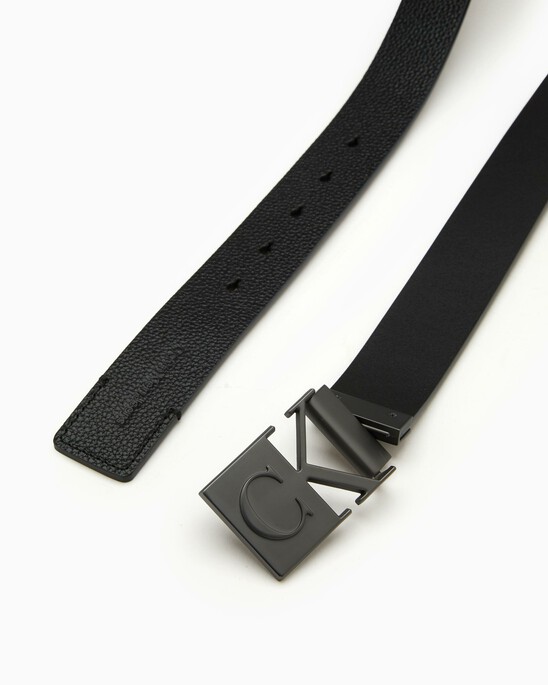 MONOGRAM CUT-OUT PLAQUE BELT 35 MM