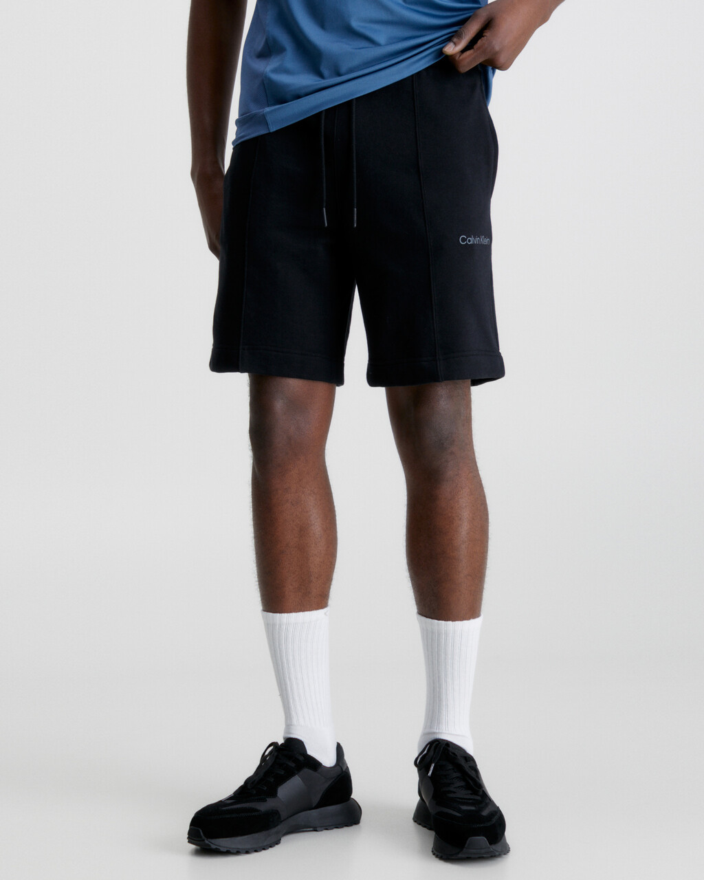 Relaxed Gym Shorts, BLACK BEAUTY, hi-res