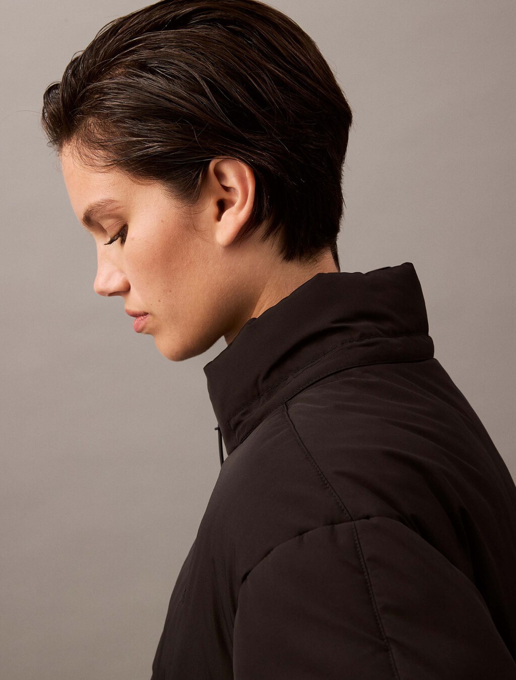 Classic Puffer Jacket, Black Beauty, hi-res