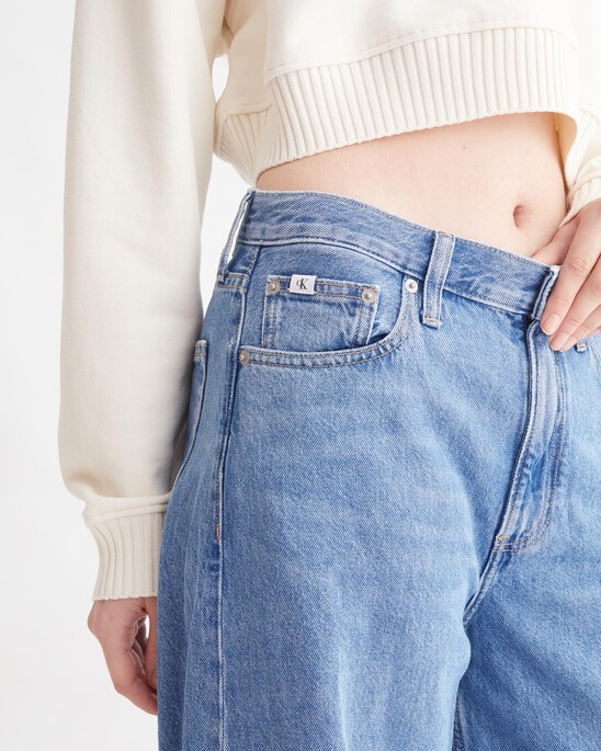RECONSIDERED LOW RISE LOOSE JEANS