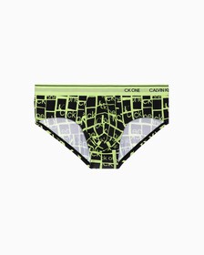 CK ONE MICRO HIP BRIEFS, Cut Up Logo Print+Energy, hi-res
