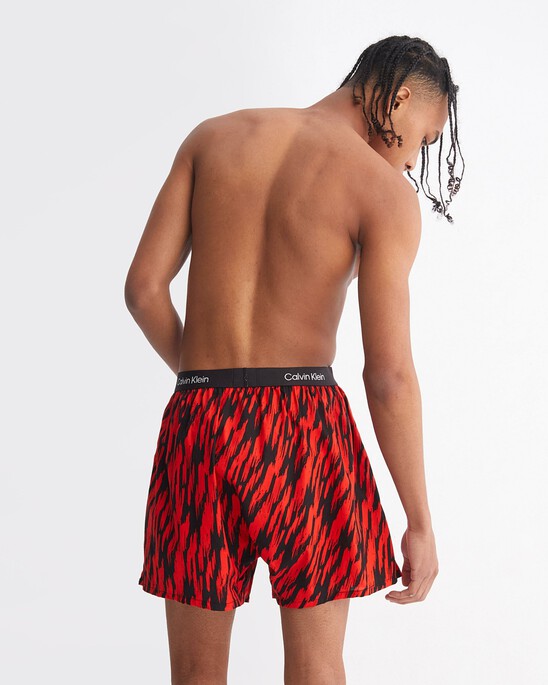 CALVIN KLEIN 1996 WOVEN  COTTON BOXERS