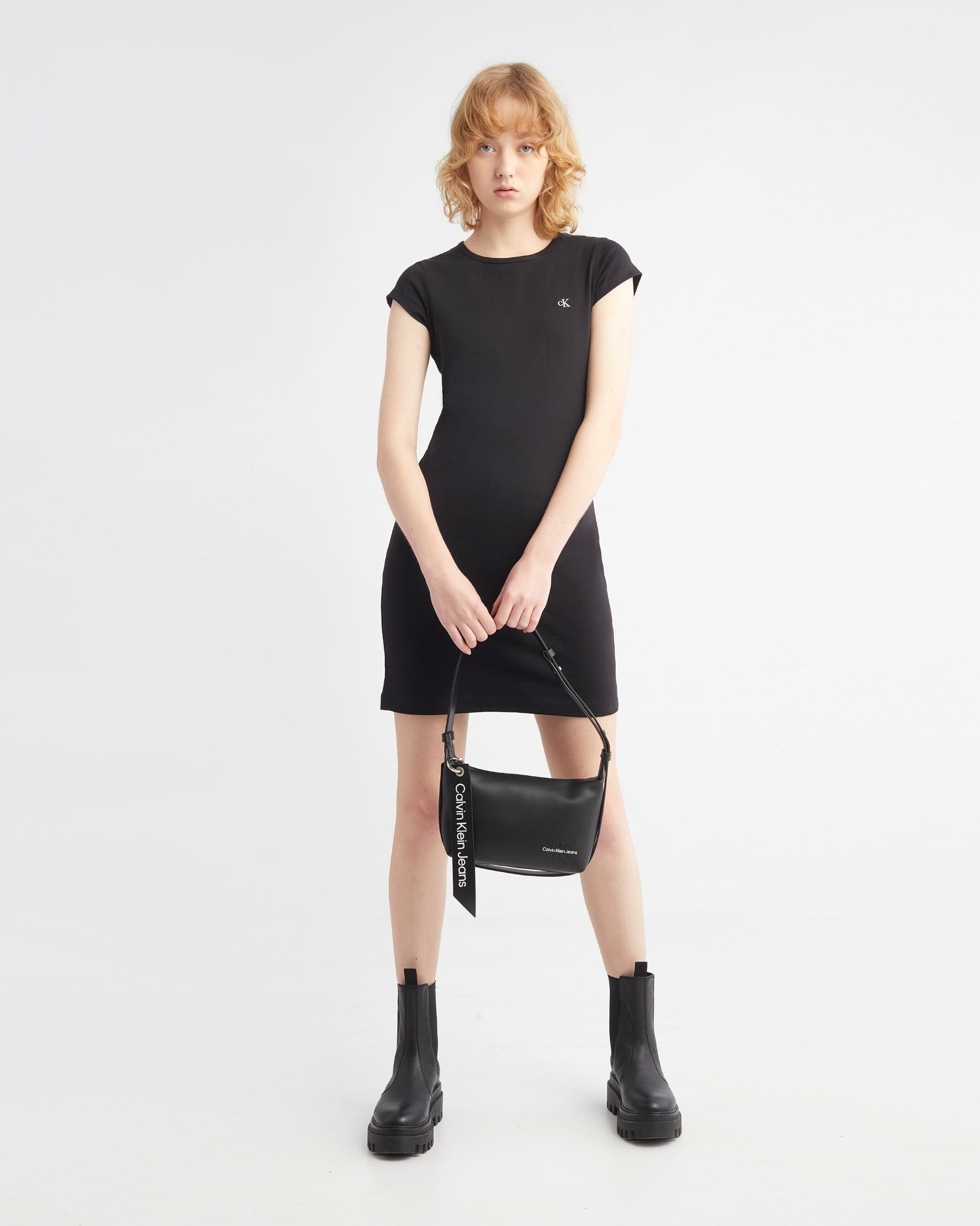 Calvin klein sale solana knit dress