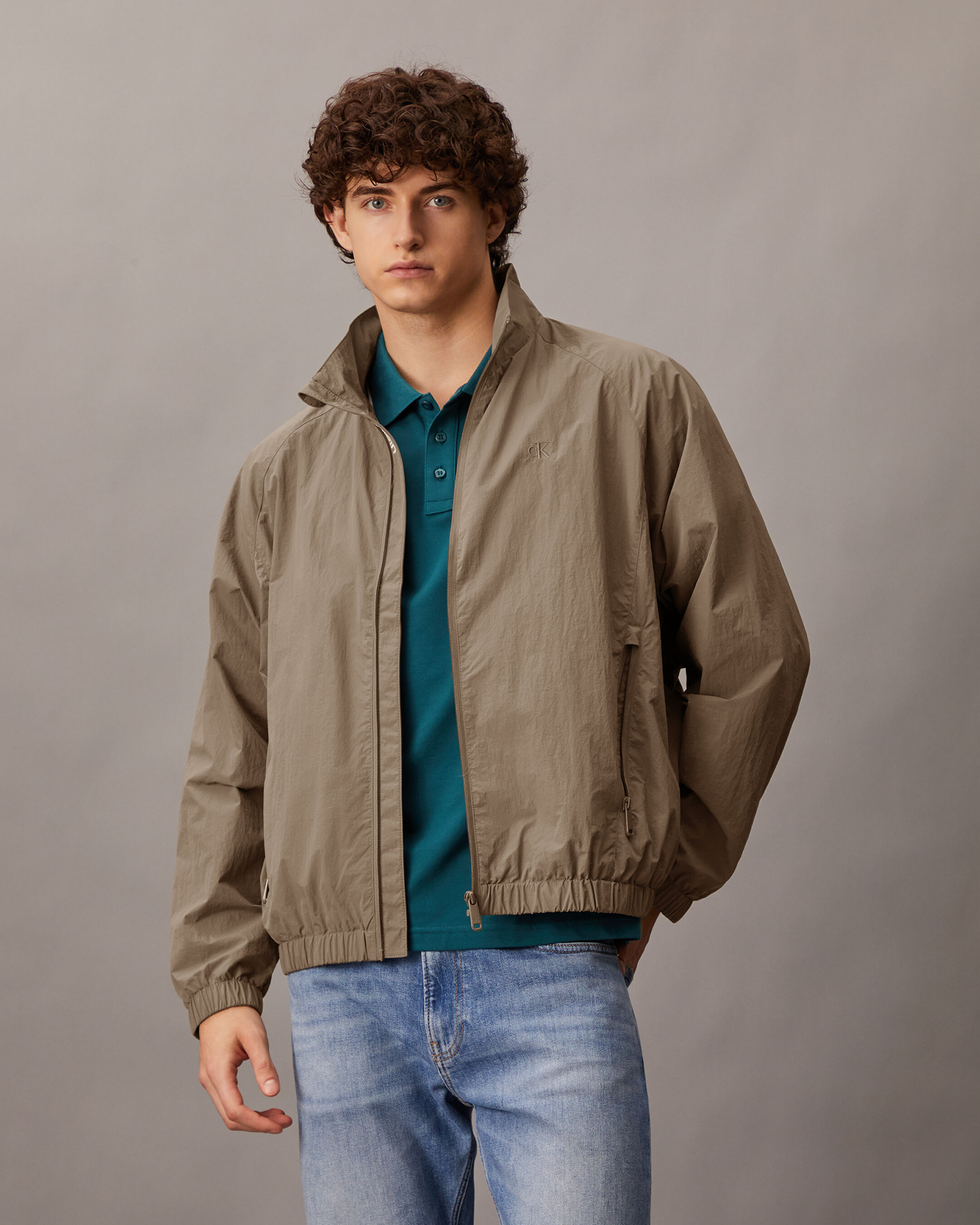 10/11迄FASHIR■cotton stand collar blouson 10/11迄FASHIR□cotton stand collar blouson （Essential Stand