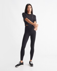 CK SPORT MESH RELAXED TEE, BLACK BEAUTY, hi-res