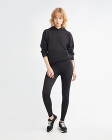 Cotton Terry Hoodie, BLACK BEAUTY, hi-res