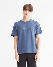 ESSENTIALS LOGO GRAPHIC TEE, CRAYON BLUE, hi-res