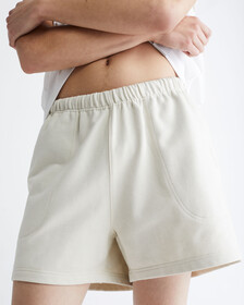 Standards Fleece Shorts, Bone White, hi-res