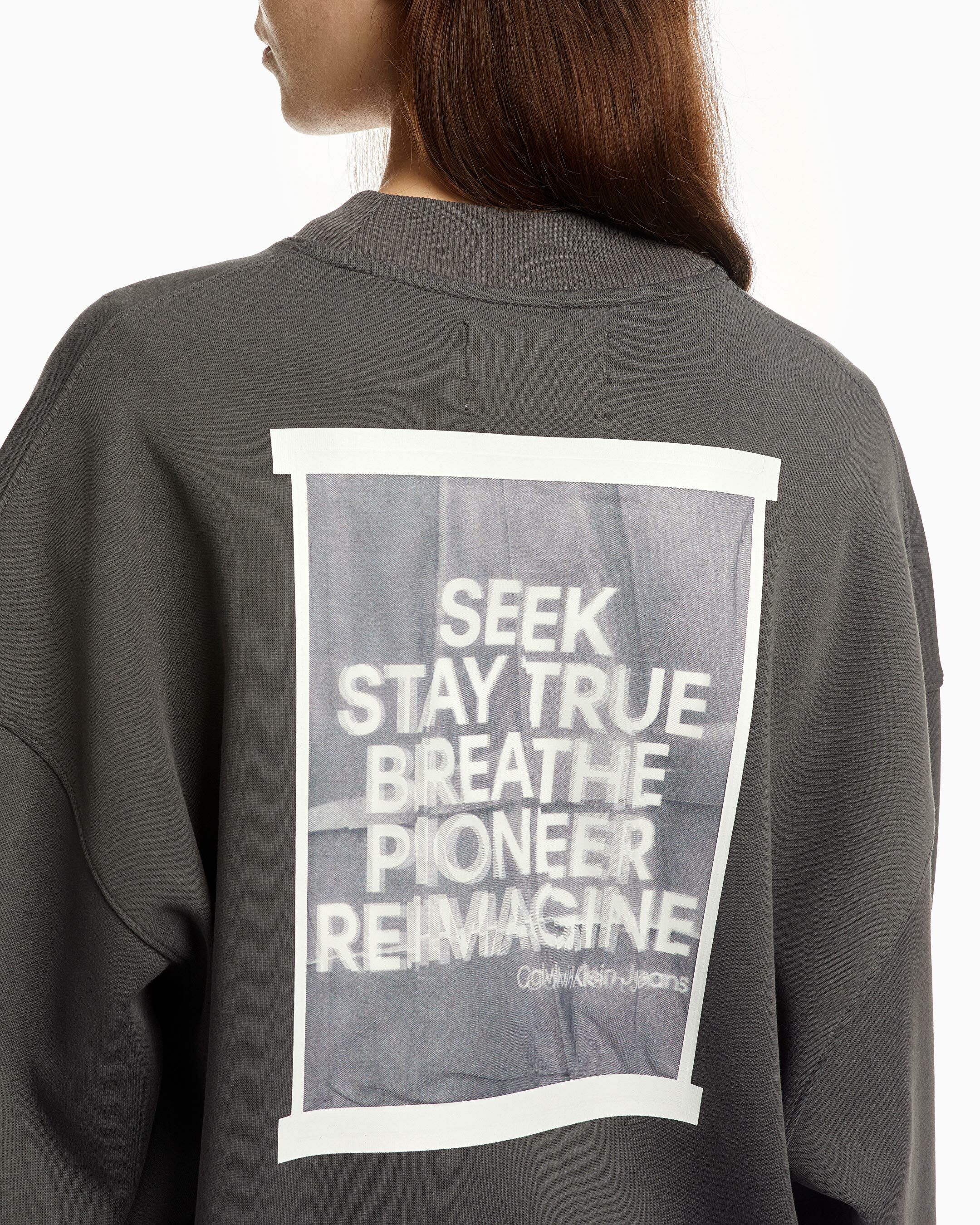 Weekend discount slogan sweatshirt