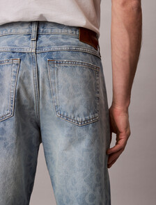 90s Straight Logo Jeans, LT PLAYBILL, hi-res