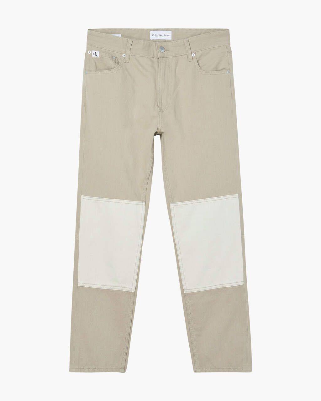 TWO TONE DAD JEANS, 058 NEUTRAL PAN, hi-res